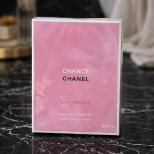 Chanel Chance Eau Tendre Eau de Toilette 3.4 oz / 100 ml NIB Authentic